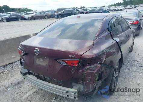 2021 Nissan Sentra Sv Xtronic Cvt из США, поврежденный, VIN 3N1AB8CVXMY262868